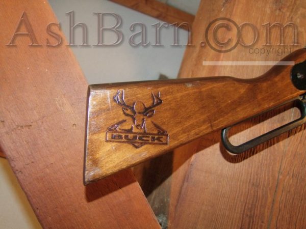 Daisy BB Gun Buck Classic  Embossed Wood Stock - Image 3