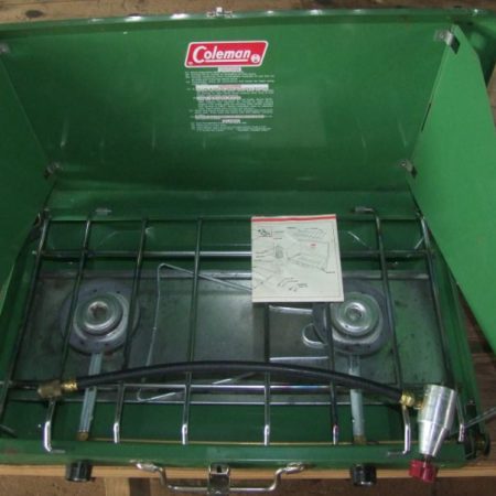 Coleman Vintage Propane Camp Stove 2 Burner