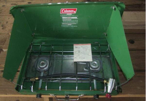 Coleman Vintage Propane Camp Stove 2 Burner
