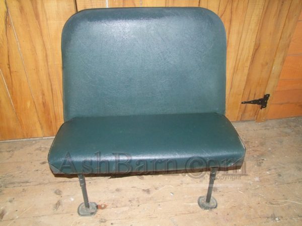 School Bus Seat w/ Mount & Cushions - Image 2