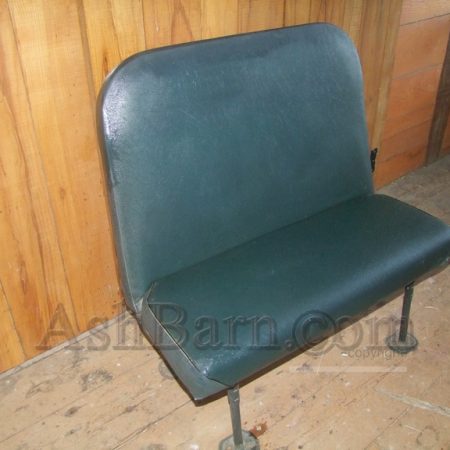 School Bus Seat w/ Mount & Cushions